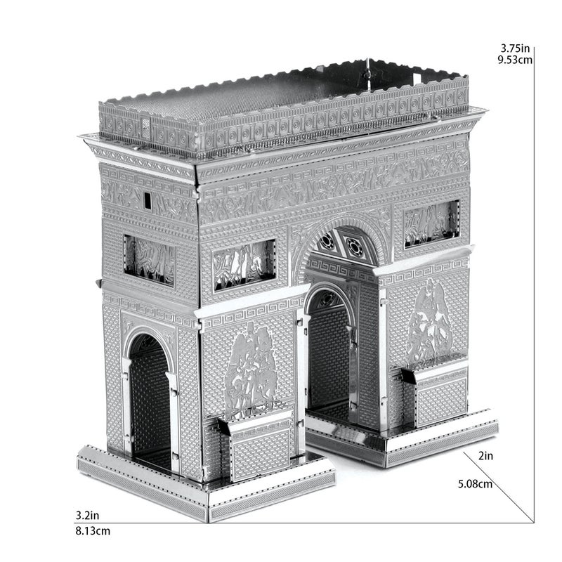 Architectural Diy Handmade 3D Metal Puzzle Adult Stereo Model Assembly Educational Toy High - Image 1